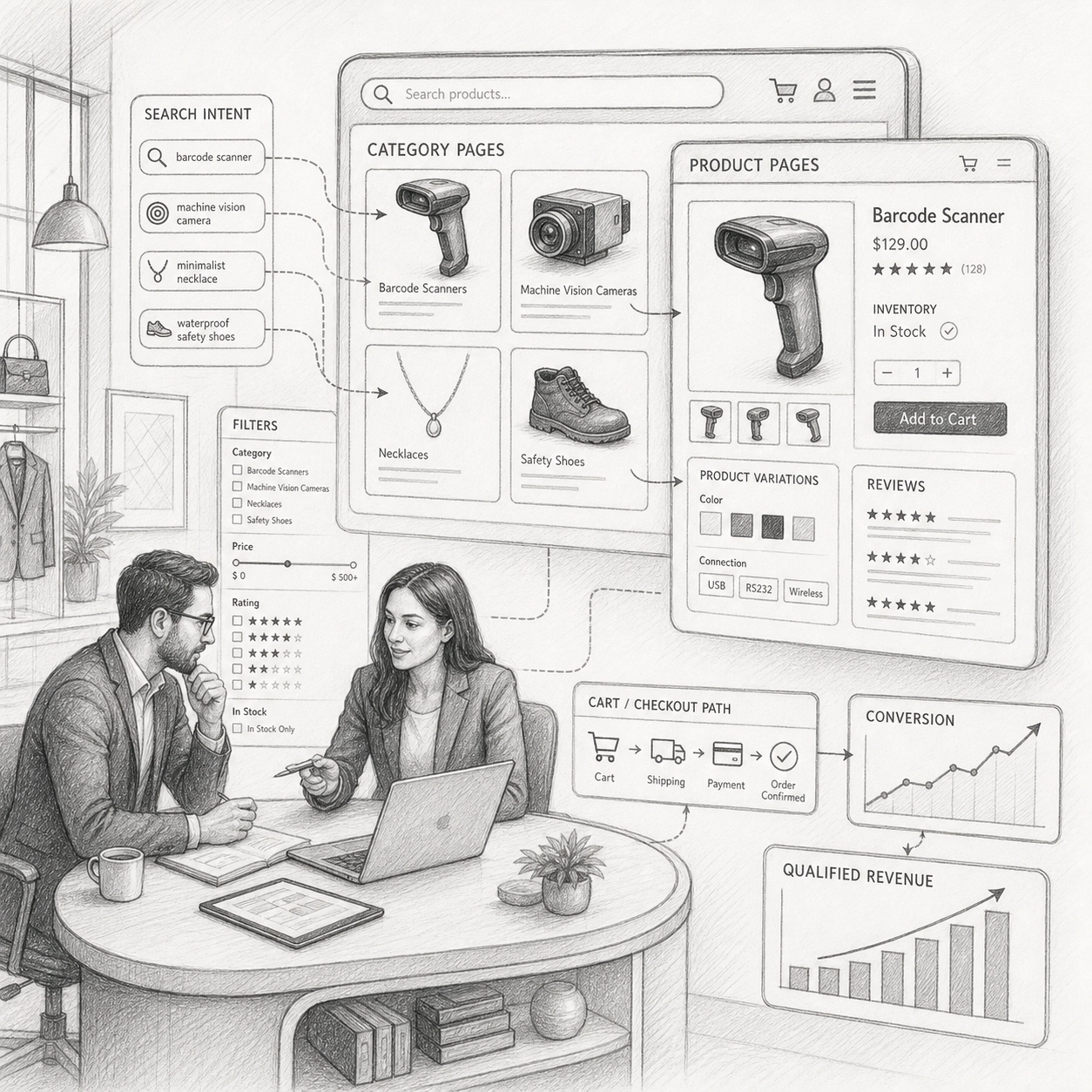 Ecommerce SEO product discovery
